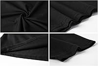 Vista 5 de Genshin Impact - Camiseta unisex para hombre y mujer, disfraz casual de anime negro, con llavero gratis