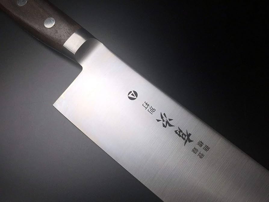 有次　牛刀　合金鋼　木製ハンドル 270mm Amazon | 有次 包丁 牛刀 270mm A合金鋼 築地 ARITSUGU 柄 鞘付 名入れ
