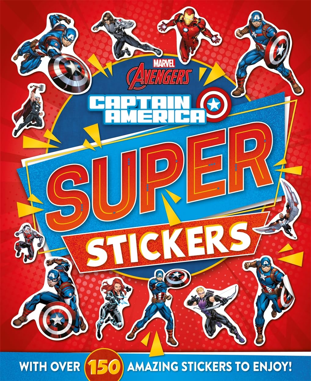 Marvel Avengers Captain America: Super Stickers (With over 150 stickers!)