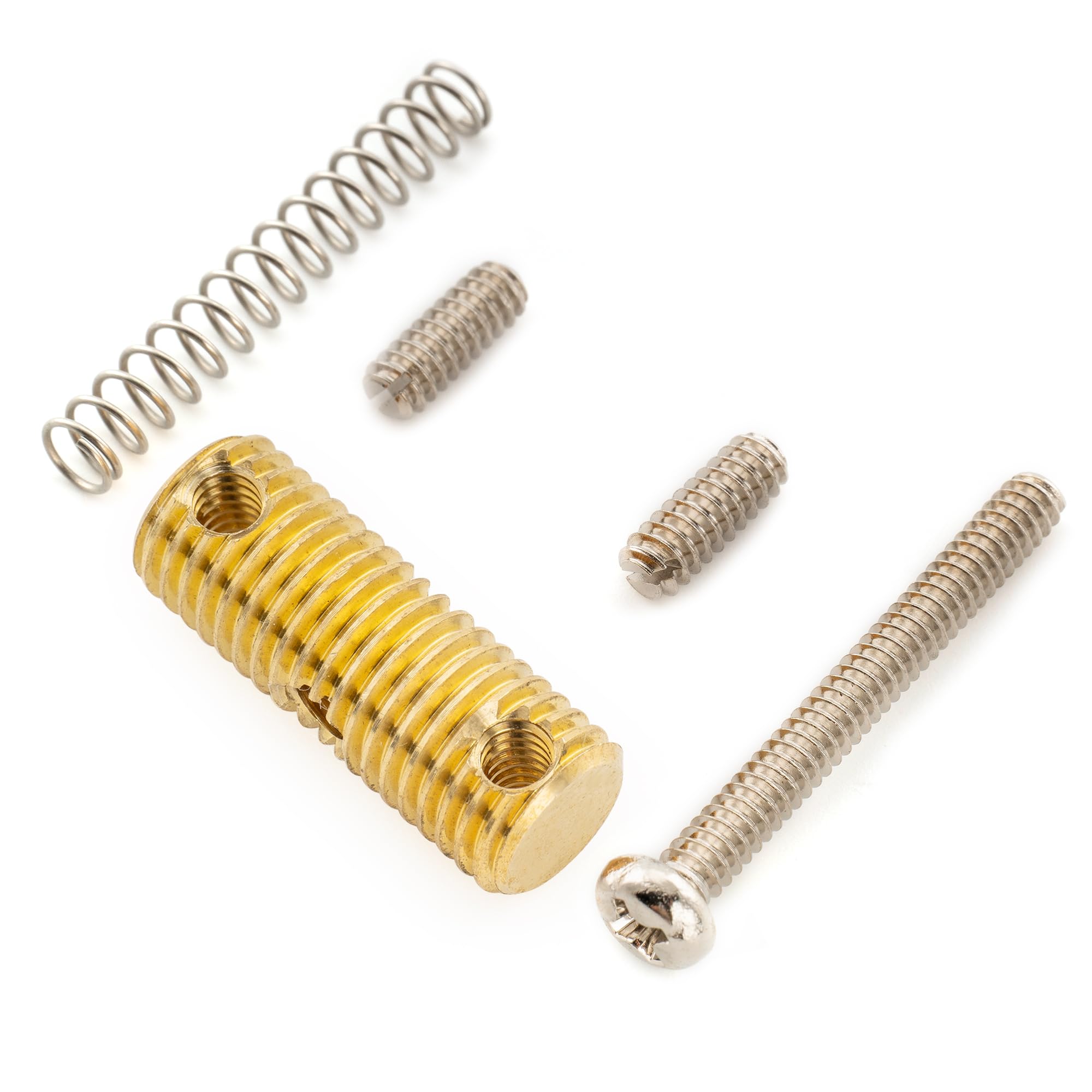 Amazon.com: Musiclily Ultra Full Solid Brass Knurled Threaded