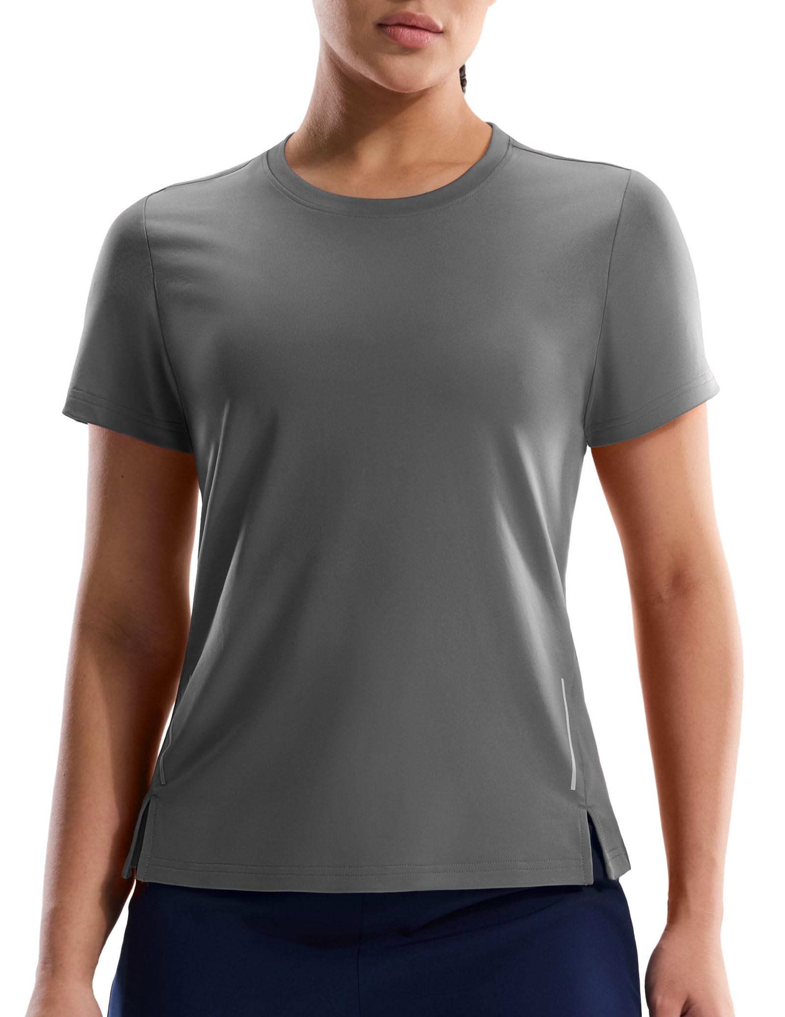 MIER Short Sleeve COOL MAX Running Shirts for Women