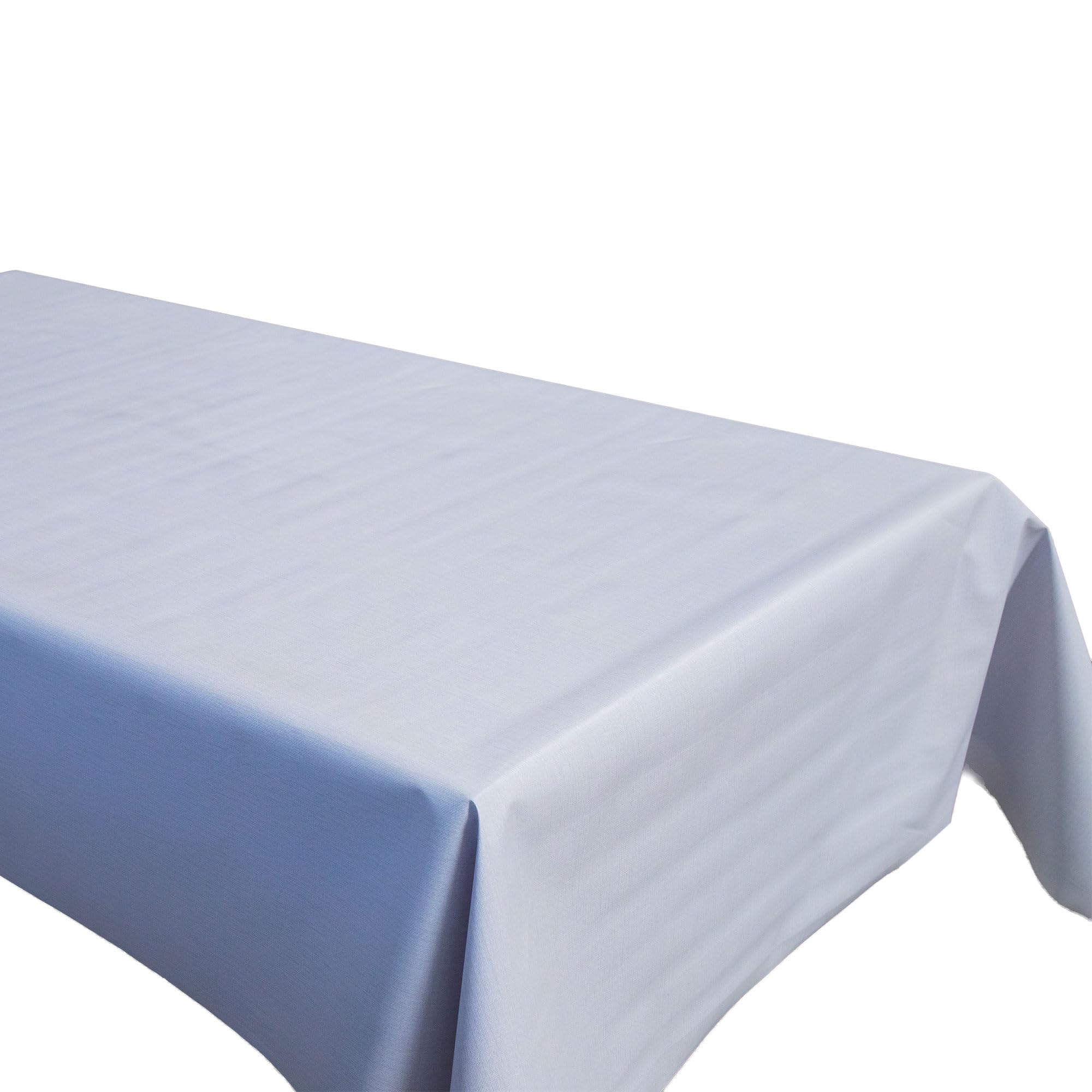 Cofan Rollo de Mantel Antimanchas | Diseño Liso de Color Gris | Materiales: Vinilo y poliéster | Impermeable | Fácil de Limpiar | Medida: 1,40 x 20 Metros
