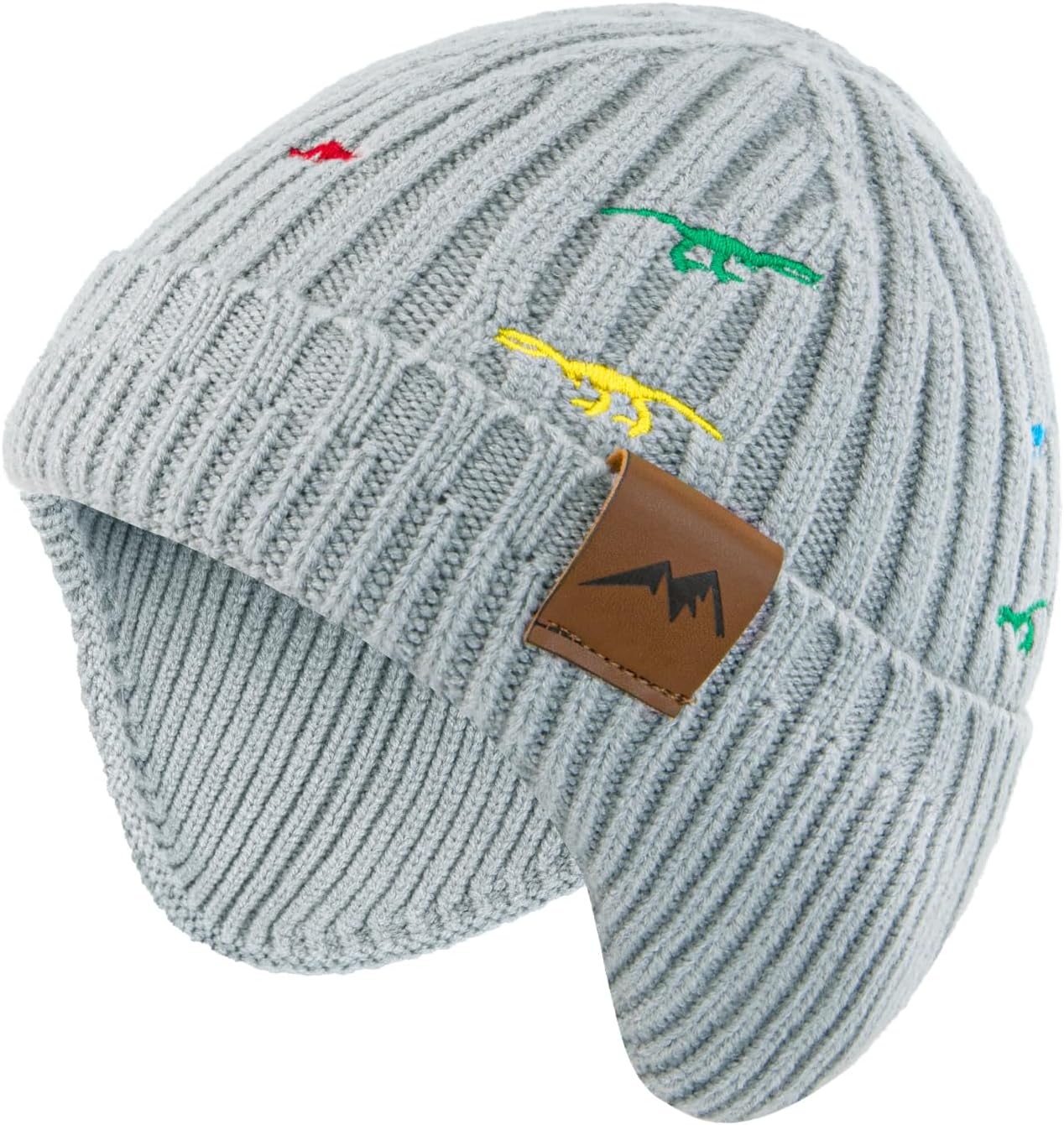 POXIMI Baby Boy Winter Hat Toddler Warm Beanie Girl Knit Hats with Earflap Kid Cute Earmuffs