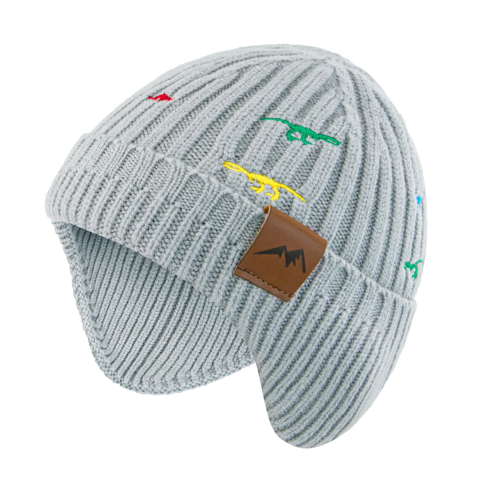 POXIMI Baby Boy Winter Hat Toddler Warm Beanie Girl Knit Hats with Earflap Kid Cute Earmuffs
