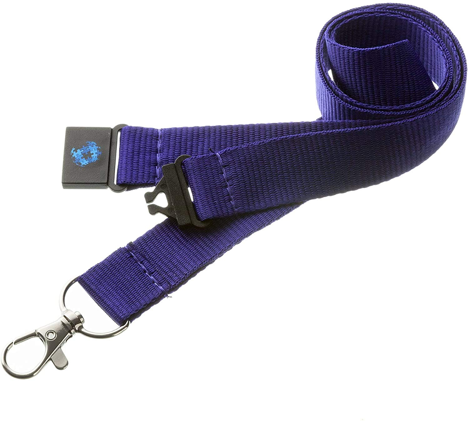 Pac Supplies Global Purple Childrens Sized Fun Neck Lanyards With Safety Breakaway - Made Exclusively For Children (Purple)