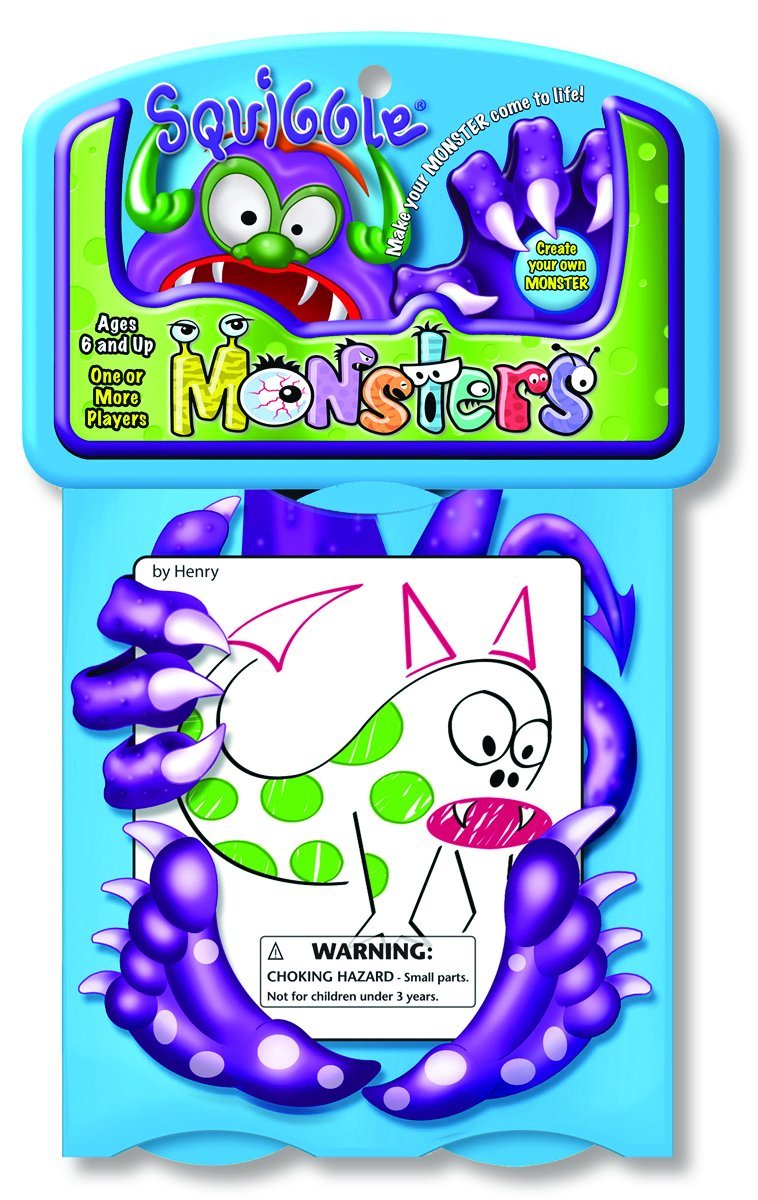 RandomLine Squiggle Monsters