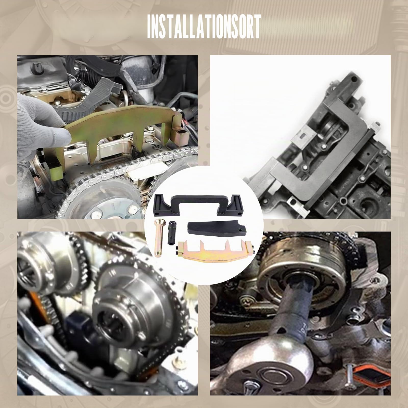 271589006100 - Motorrad-Steuerketten-Werkzeugsatz - Reparaturwerkzeugsatz für M271 C230 C180 E200 CLK SLK C207 W209
