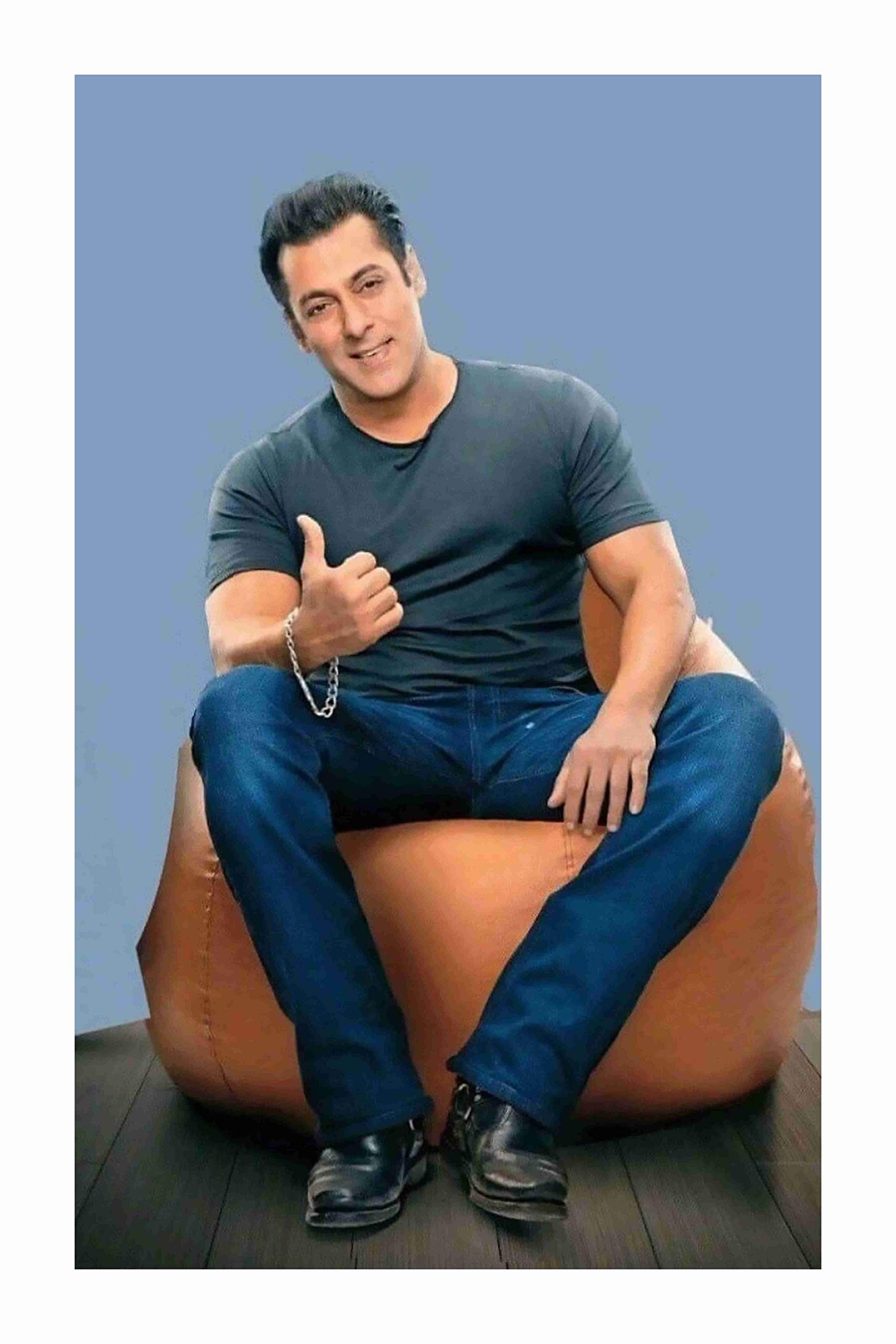 BALDAU PRINTS Salman Khan Wall Poster For Room (Gloss Laminated, 12X18 Inch, 300 GSM) M13