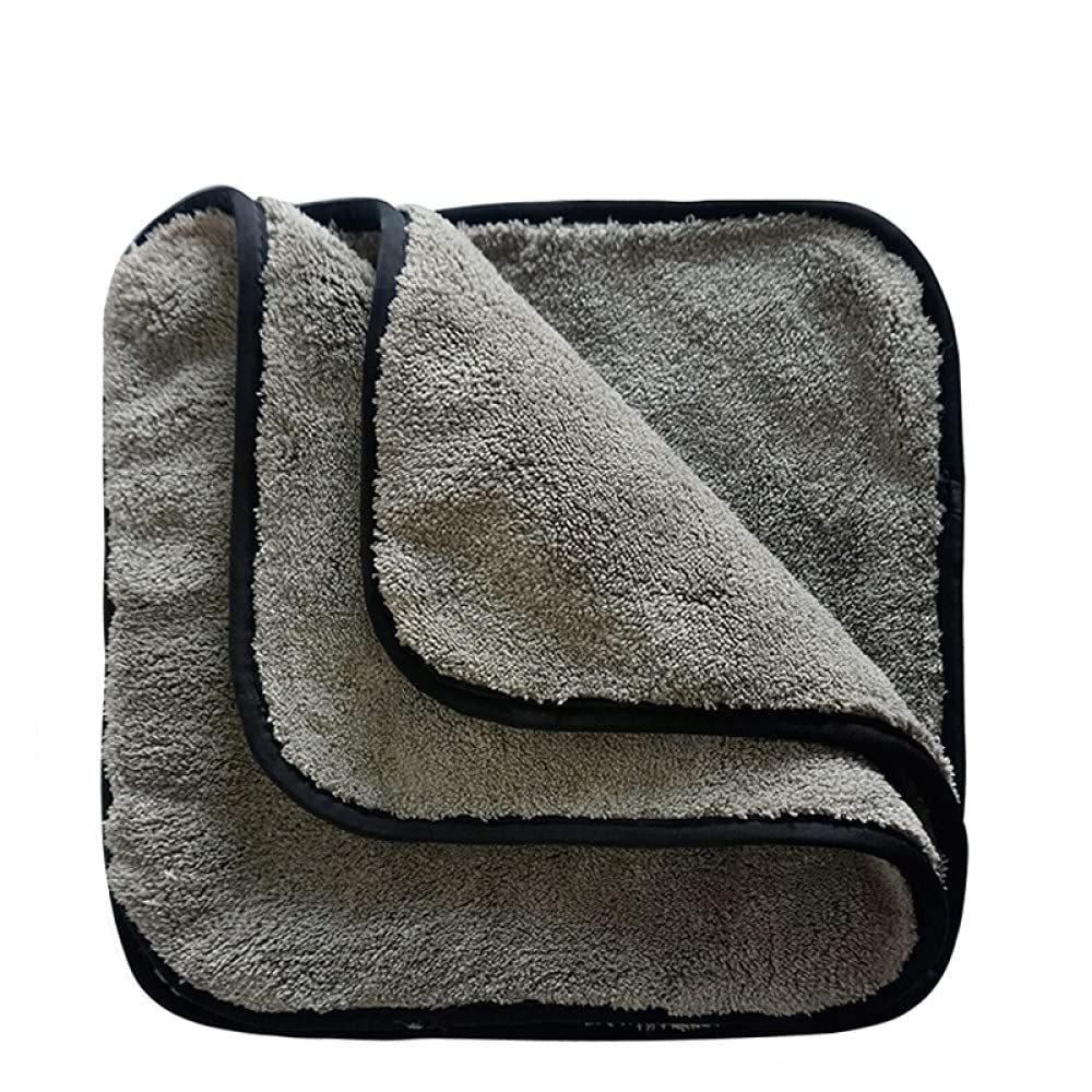 Toalla de lavado de autos Toalla de microfibra 1200GSM Toalla para detalles de autos Paño de limpieza para la casa Herramienta de pulido para secado de autos Toallas de lavado para cocina 40 * 40 /