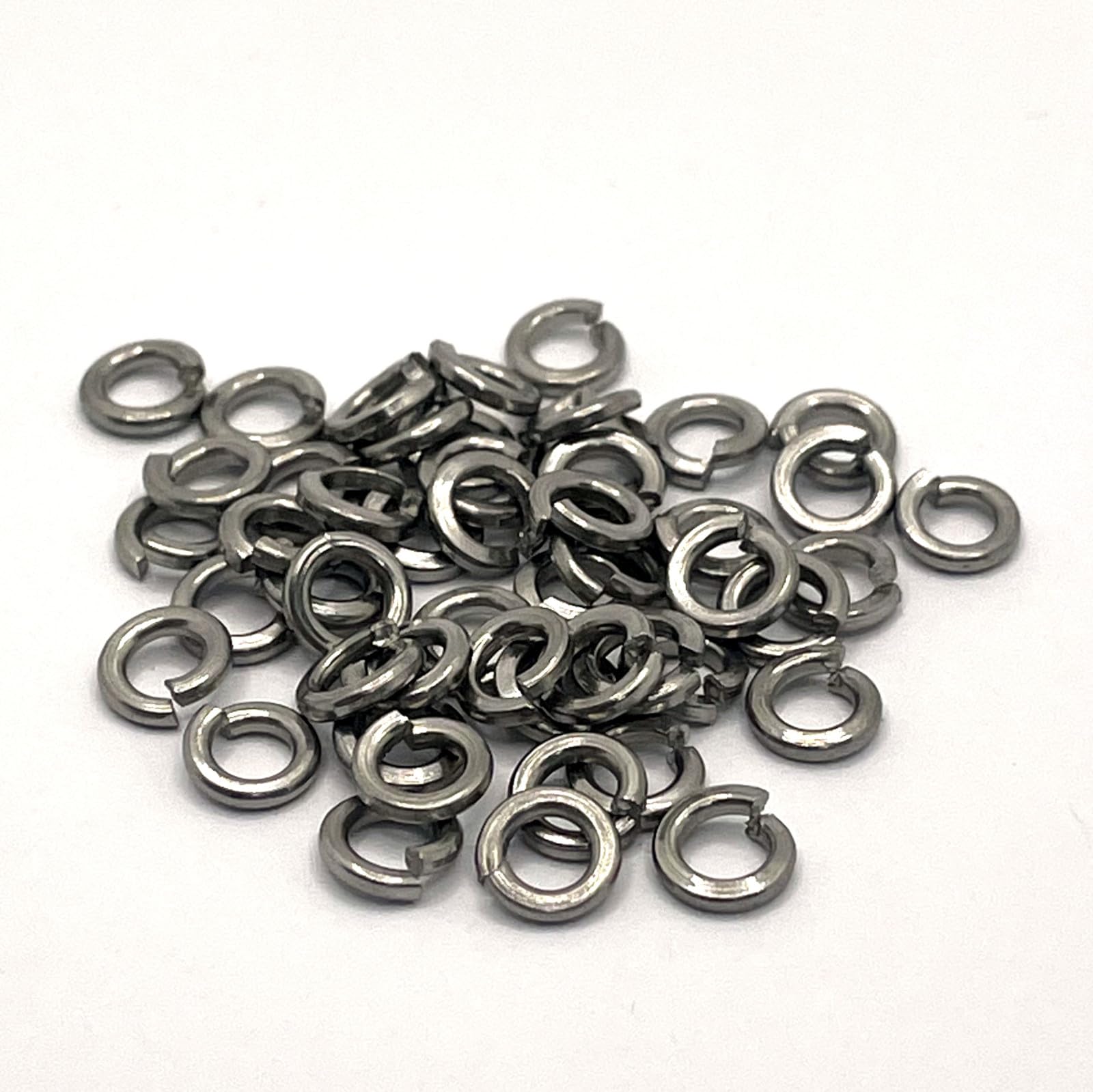 M3 Spring Washer DIN7980, Square section, A4 (316) Stainless Steel (Pack of 50), M3 (Pack of 50) - Image 2