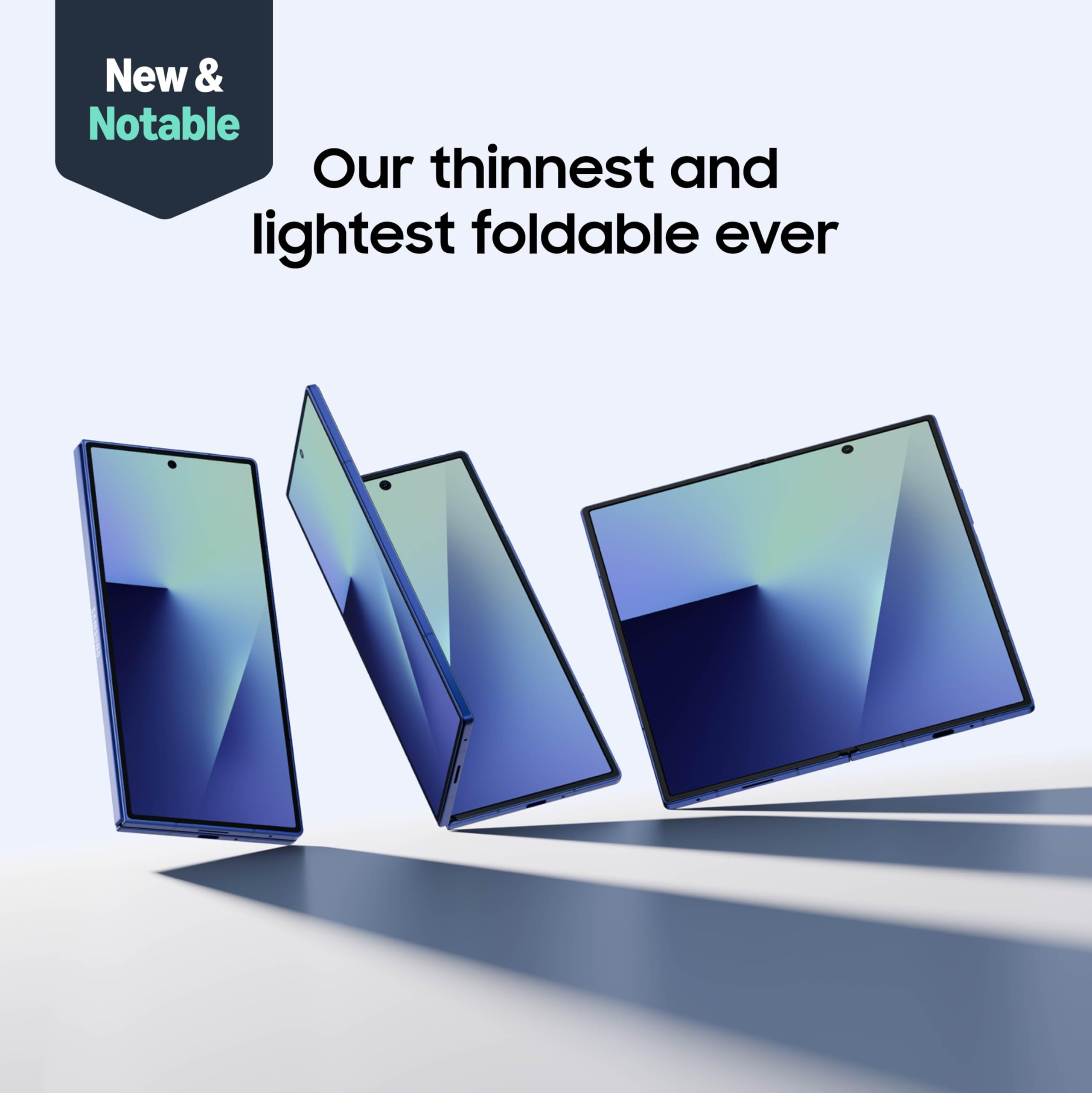 Samsung Galaxy Z Fold7 256GB AI Smartphone Review Blue Shadow - Dettaglio