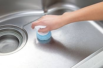 Amazon｜まめいた キッチン スポンジ ブルー 幅6.5cm×奥行6.5cm×高さ