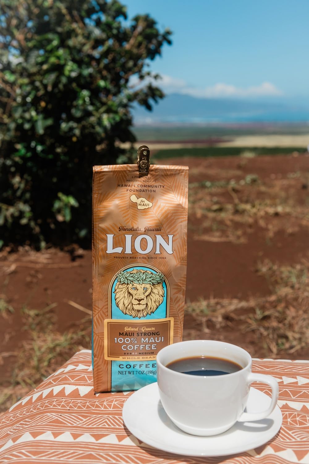 Amazon.co.jp: ☆父の日にハワイのコーヒー☆ライオンコーヒーMaui 100