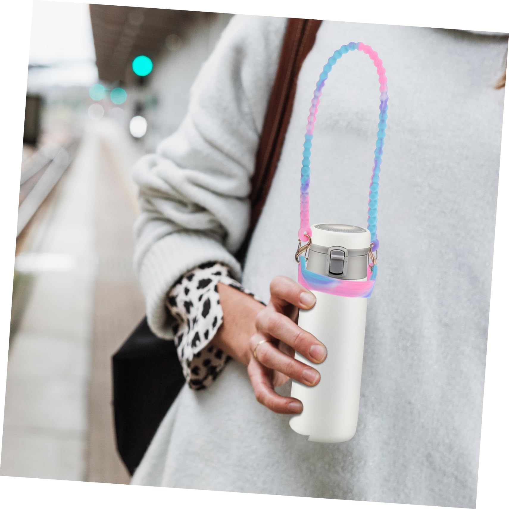 INOOMP 10stücke Tragbarer Wasserflaschen- Mit Verstellbarem Gürtel Wasserflaschen-tragestraps Für Outdoor-aktivitäten Für Reisen Und Sport