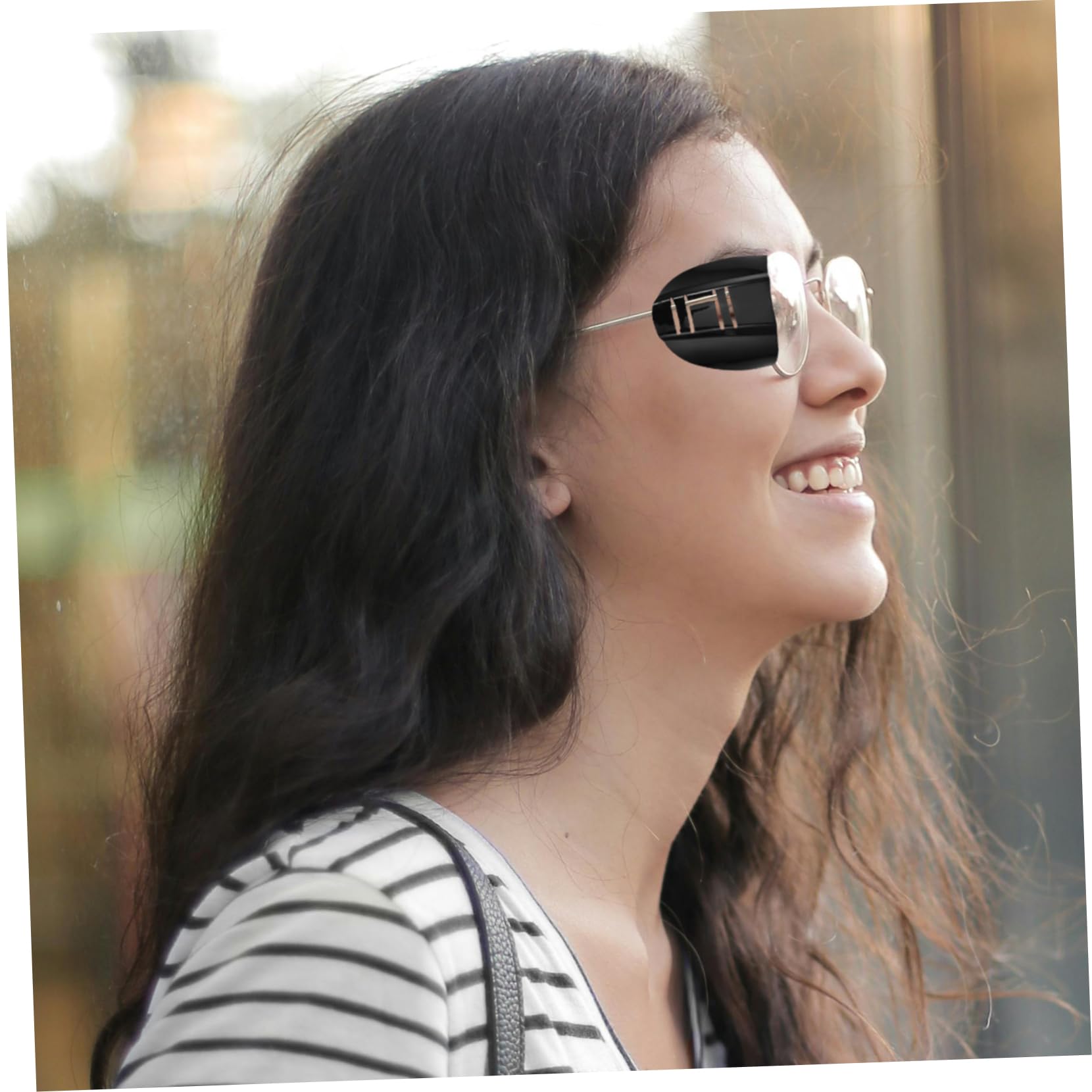 Lunettes de Sécurité TPU Noir Lot de 4 Pièces Gatuida Protection Latérale