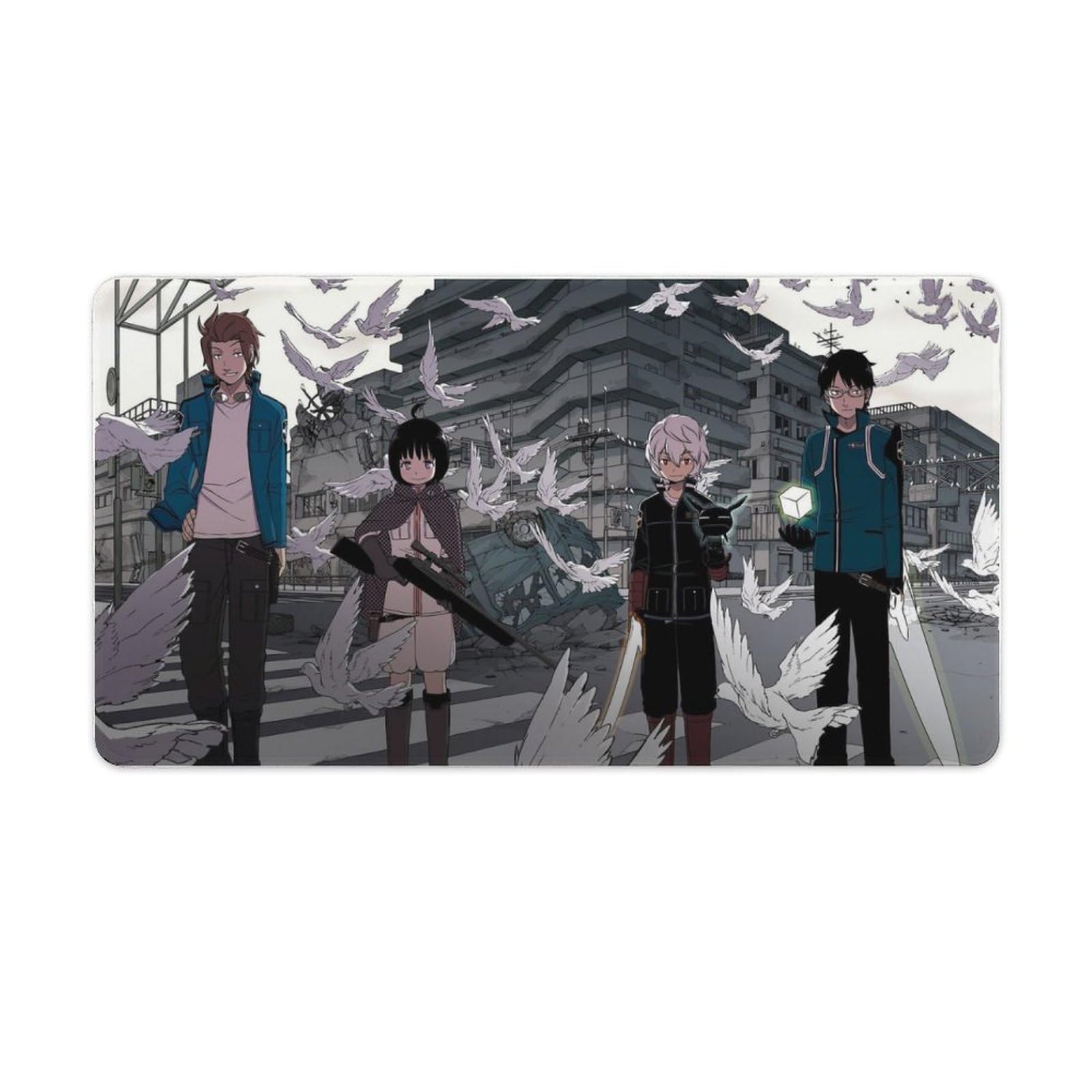 ゲーム アニメ キャラクター ゲーム デスクマット ポスター 雑貨 まとめ売り Amazon | ワールドトリガー 大型マウスパッド デスクマット