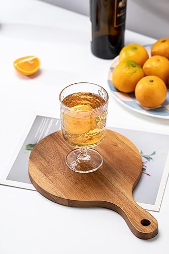 Miniatura 3 de KX-WARE Iceberg - Copas de vino acrílicas multiusos de 12 onzas, juego de 8 copas de vino transparentes