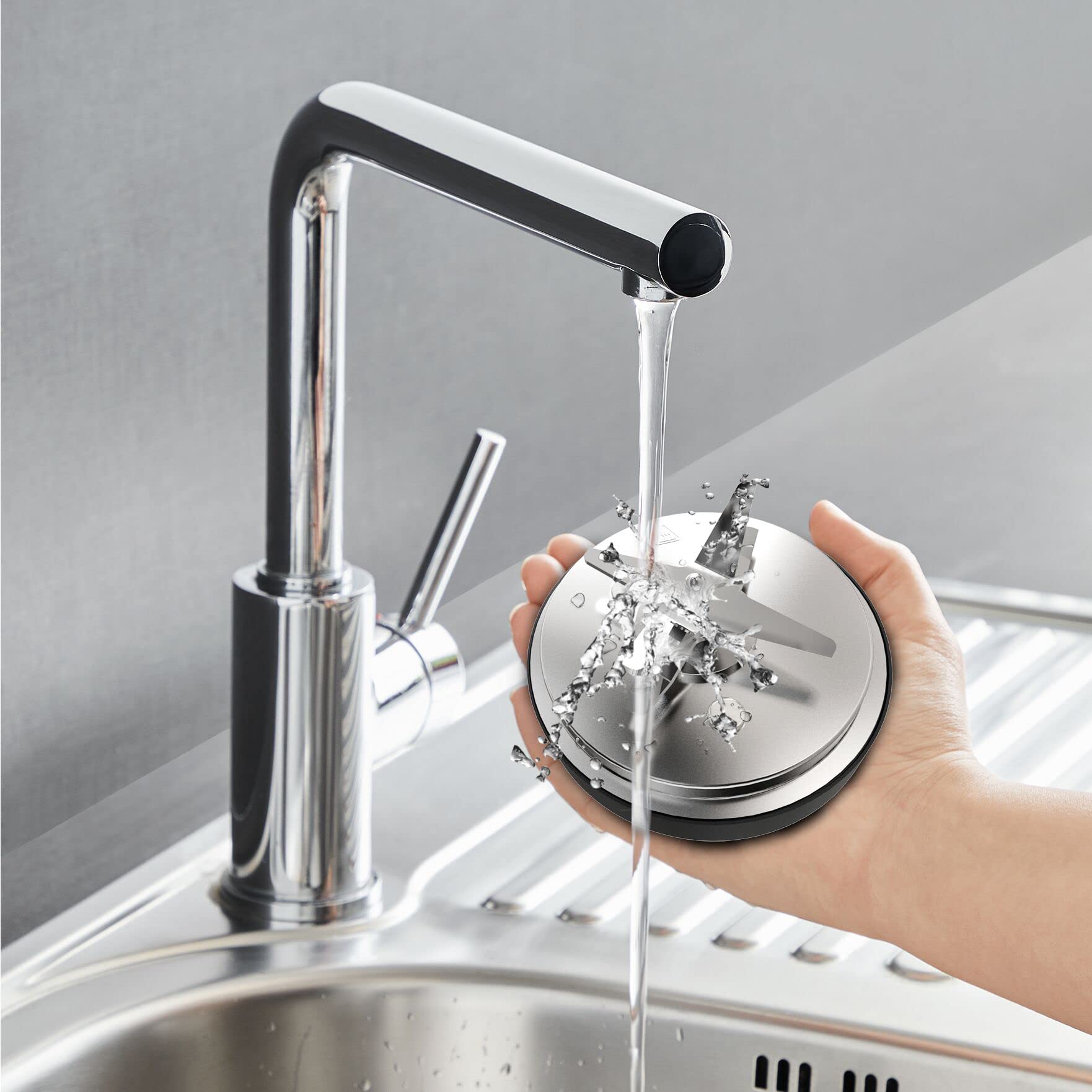 Moulinex Perfect Mix+ LM835D - Blender stołowy 1400 W, tryb ręczny, samoczysty, szklany dzbanek, stal nierdzewna