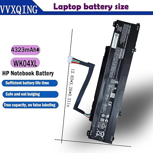 Miniatura 7 de WK04XL Reemplazo de batería para HP Victus 16-E 16-D 16-R 16-S 15-FB 15-FA M38822-1D1 M39179-005 Victus Gaming 16-R 16-S 16T-R 16T-SOmen 16-C 16-B