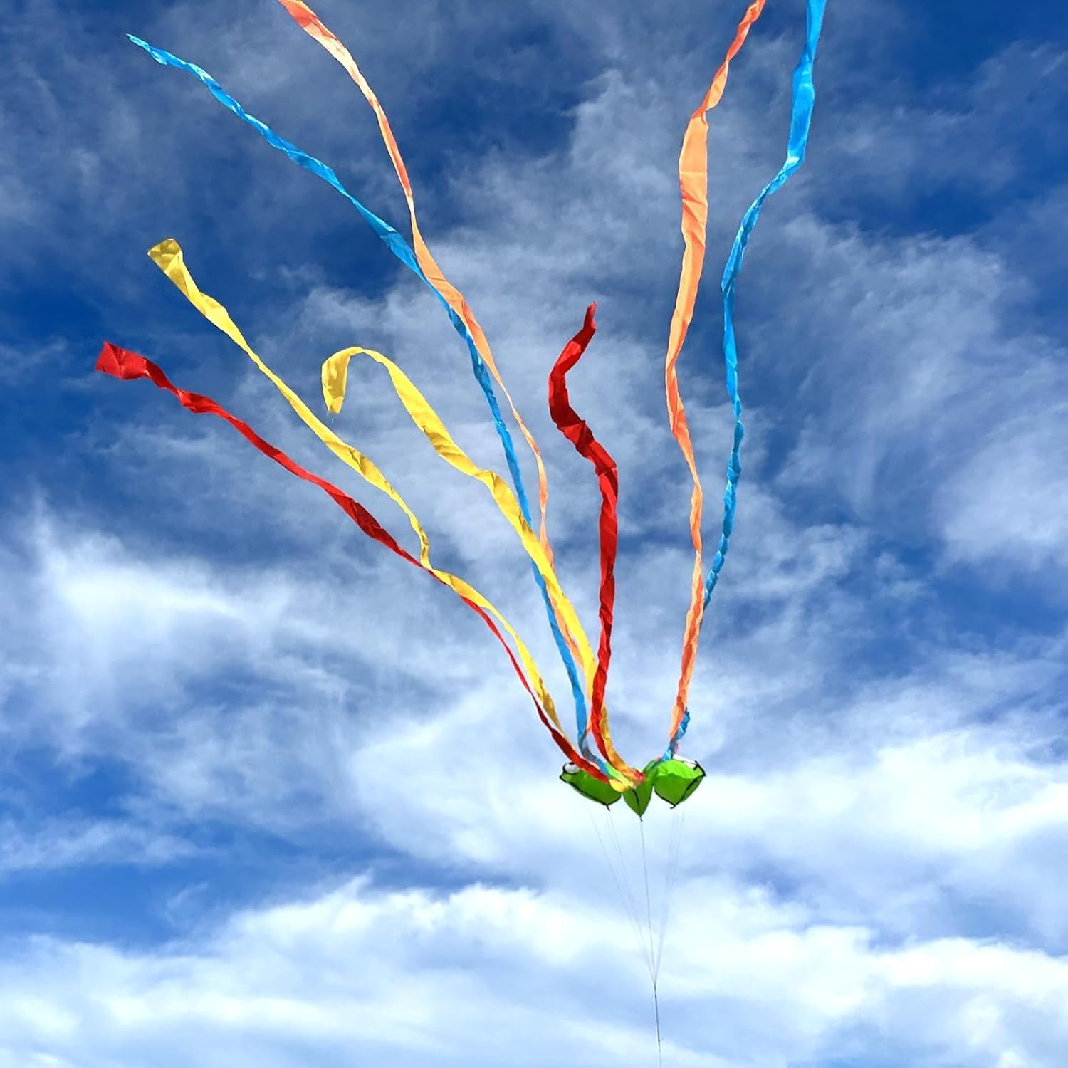 Simxkai Octopus Kite for Kids & Adults, Easy to Fly Beginner Kite for Boys & Girls, 28''*158'' Large Soft 3D for Outdoor Activities (Green)