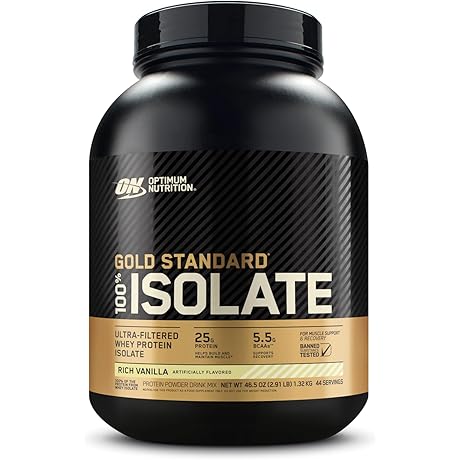 Optimum Nutrition Gold Standard 100% Isolate: The Pinnacle of Whey Protein Purity