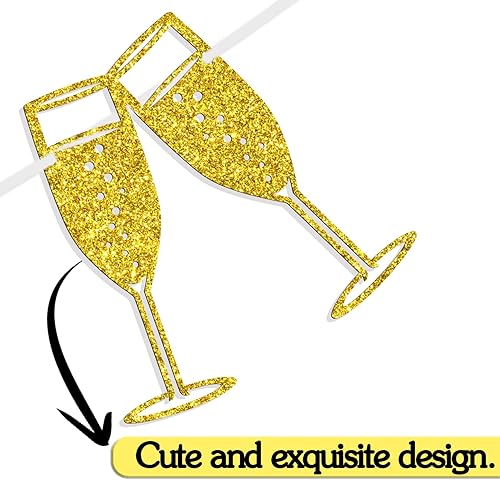 Miniatura 7 de Cartel de problemas de champange, despedida de soltera de Nashville, Let's Party Ya'll, cartel de banderines para fiesta de despedida de soltera