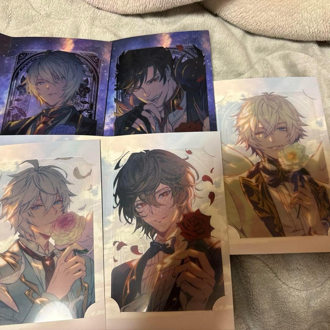 グラブル バレンタイン ホワイトデー お返し 色紙34種 男性キャラ バラ