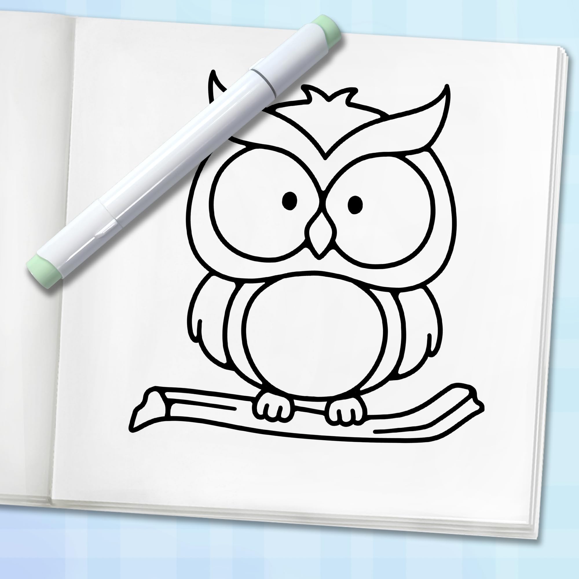 100 Bold Coloring Book: Simple, Easy, and Large Print Designs for Adults and Kids with Animals, Flowers, Food, and More! (Bold and Easy Coloring Books) - Image 6