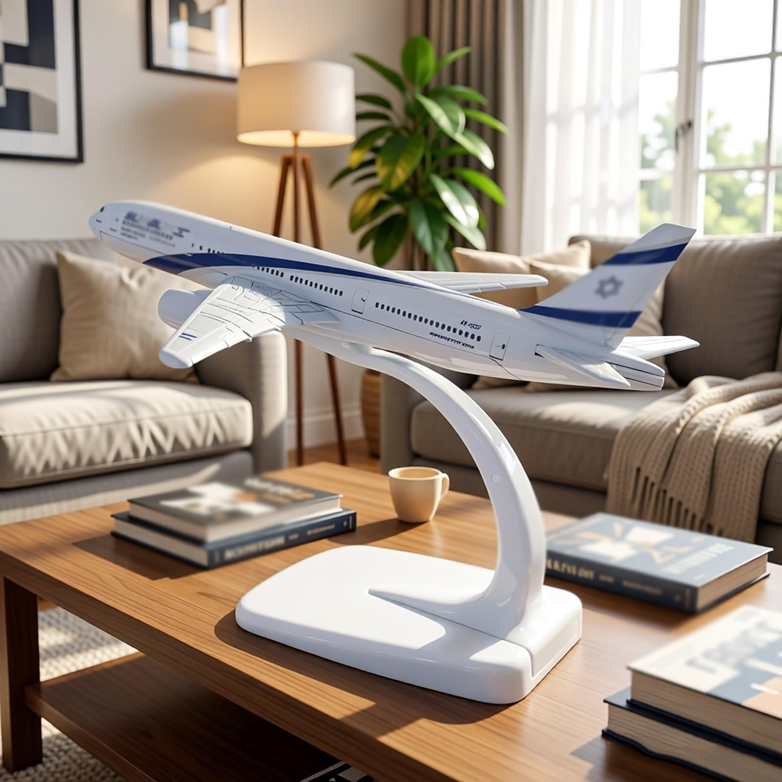 Scala 1:400 B777 Modello aereo metallo pressofuso Aereo da collezione ad alta simulazione con ruote for espositore, for l'arredamento di casa ufficio, regalo gli appassionati