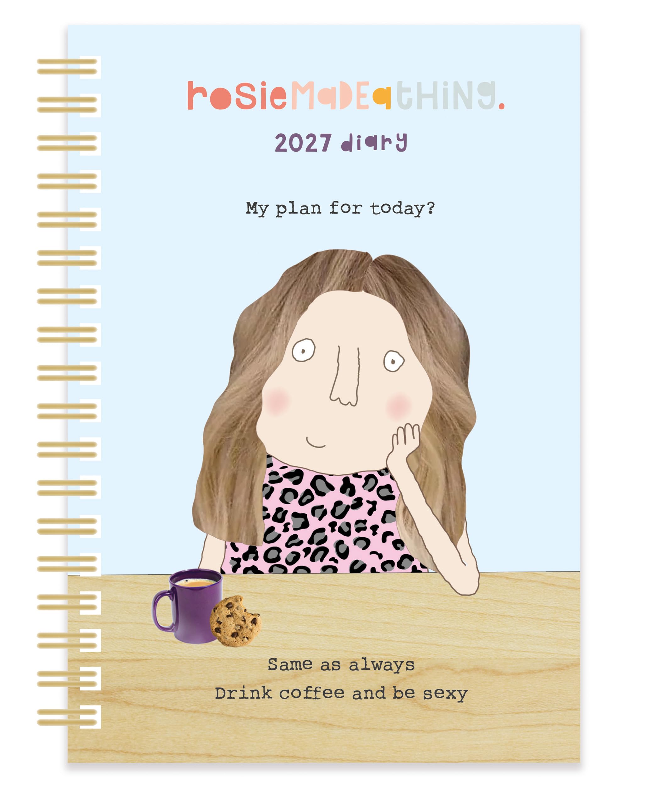 Portico Designs Ltd Rosie Made a Thing 2027 A5 Wiro Diary