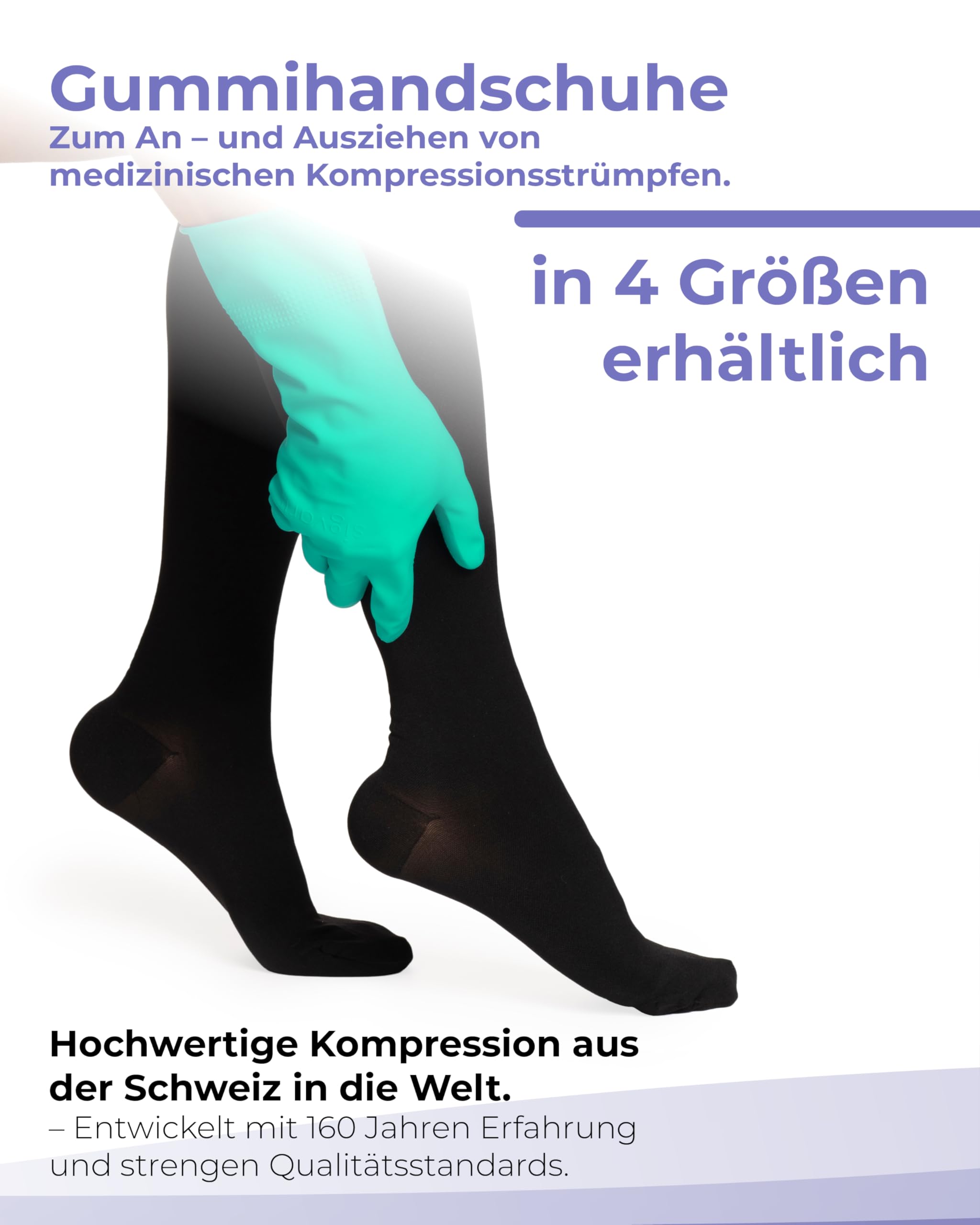 Sigvaris Gummihandschuhe S