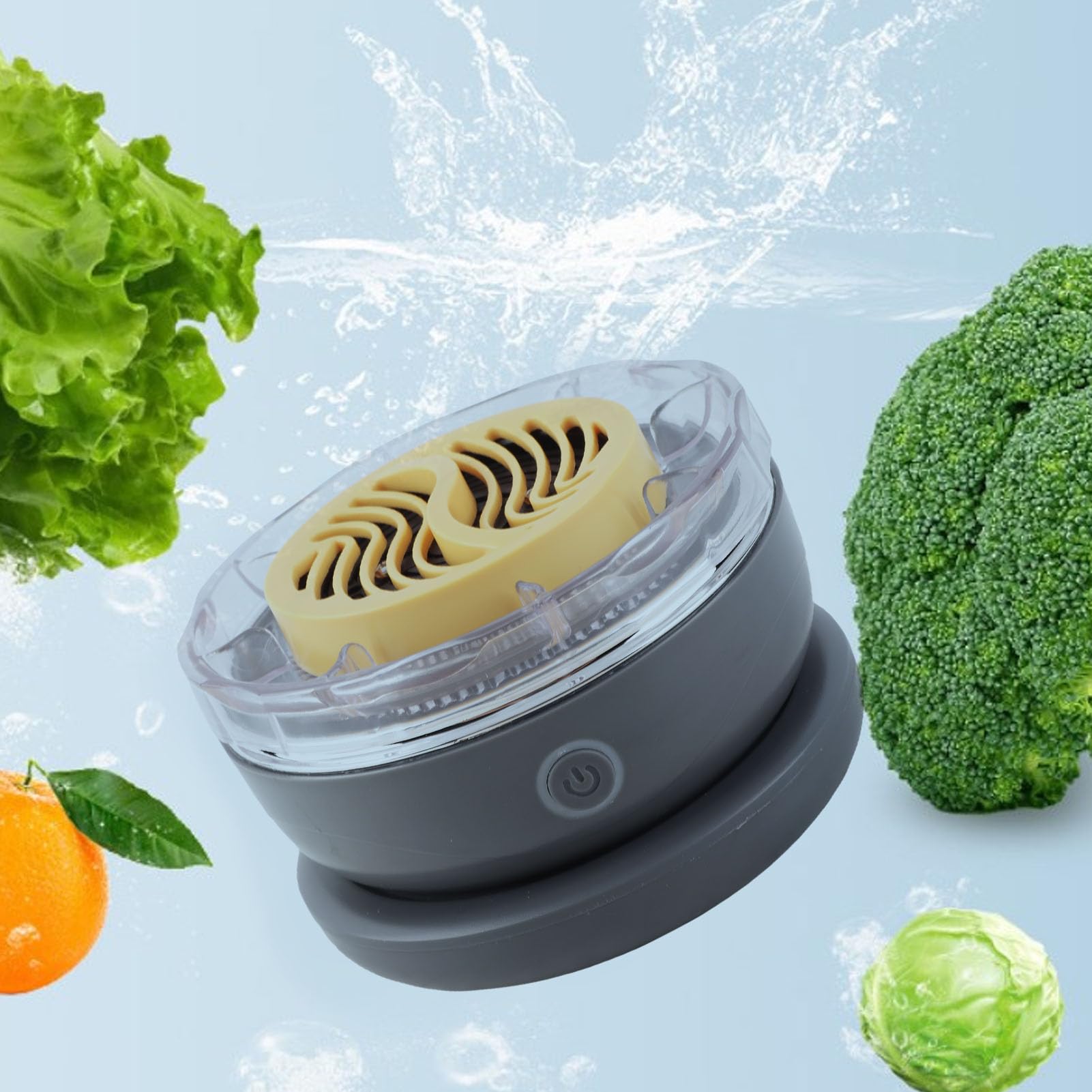 Sxhlseller Machine à Laver Les Fruits et Légumes Nettoyant Alimentaire USB Portable Efficace pour Une Utilisation en Cuisine à Domicile, Preuve IPX7, pour Les Personnes Soucieuses de