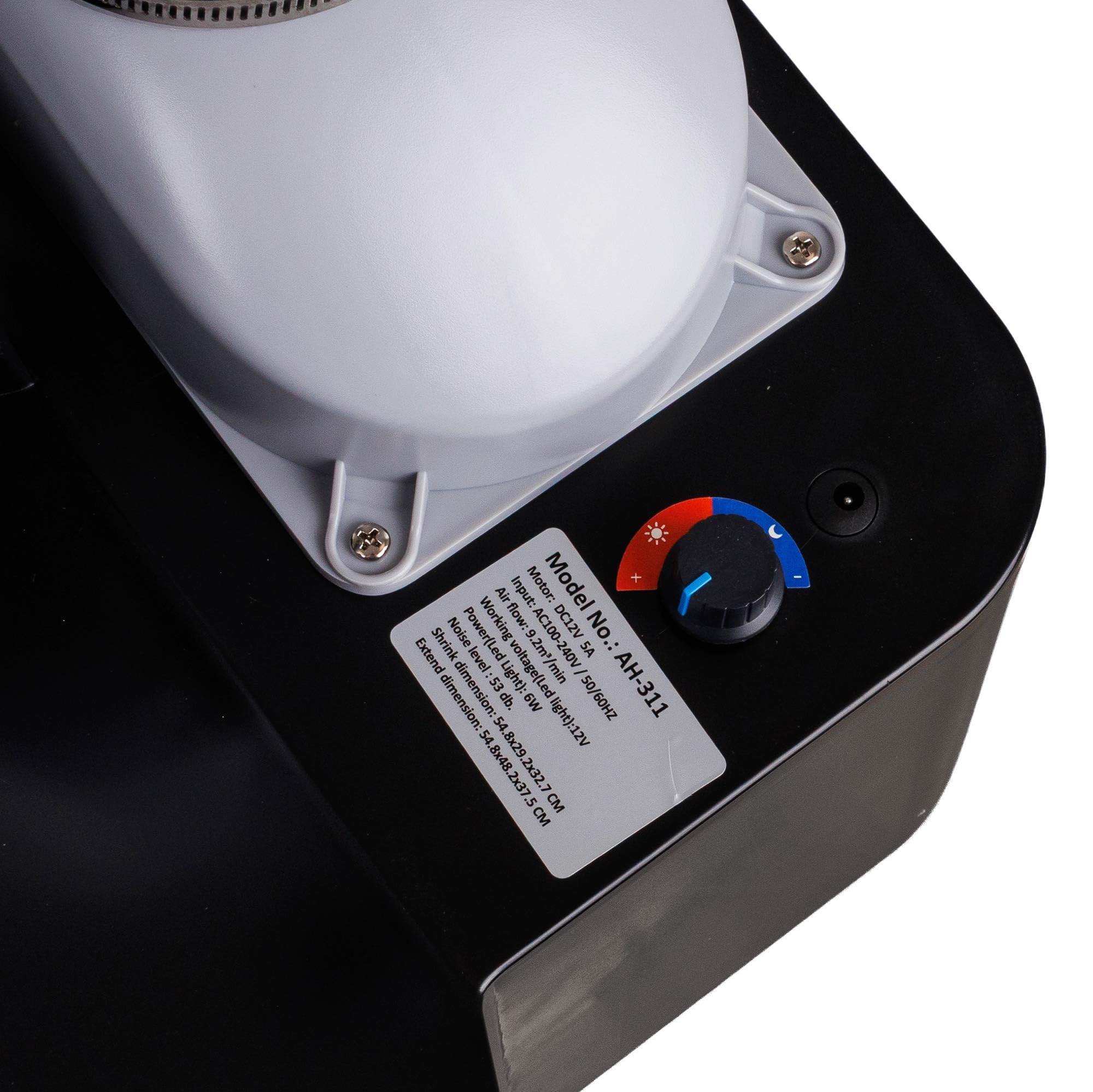 TC TECHNIC Lackierkabine Airbrush Absauganlage 55 cm LED-Beleuchtung klappbar