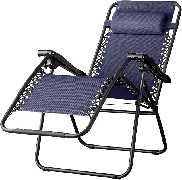 Amazon Basics Zero Gravity Chair, Blue