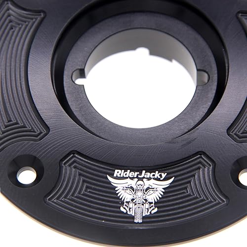 Miniatura 2 de Riderjacky Tapa del tanque de combustible para motocicleta sin llave para Suzuki HAYABUSA GSXR 1300 1999-2007, SV650SV650S 1992-2002, GSXR600