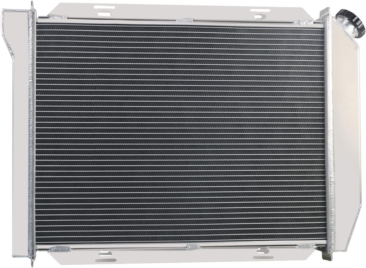 Aluminum Radiator for 1967 1968 67 68 Ford Galaxie 500 Thunderbird LTD Country Sedan 6.4L 7.0L 5.0L V8 Gas Base XL 4 Row Core Cross Flow Radiators