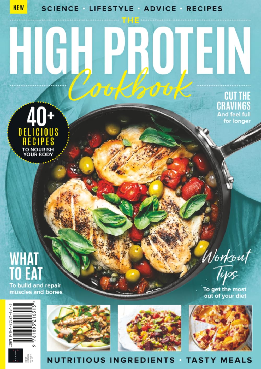 High Protein Recipe Book: Featuring 40+ Delicious High-Protein Recipes / Ultimate Foodie Gift: Featuring more than 40 delicious high-protein recipes
