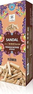 Sandal Incense Sticks – 120 Count (6 Boxes) | Calming Natural Aroma for Meditation, Relaxation, Yoga & Spiritual Balance | Hand-Rolled Long-Lasting Scented Sticks with Sandalwood-Inspired Fragrance
