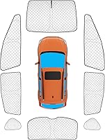 Vista 102 de KMF - Parasol de repuesto para parabrisas, cubierta para ventana lateral y trasera, cubierta protectora para visor, para campamento, bebé, bloqueo