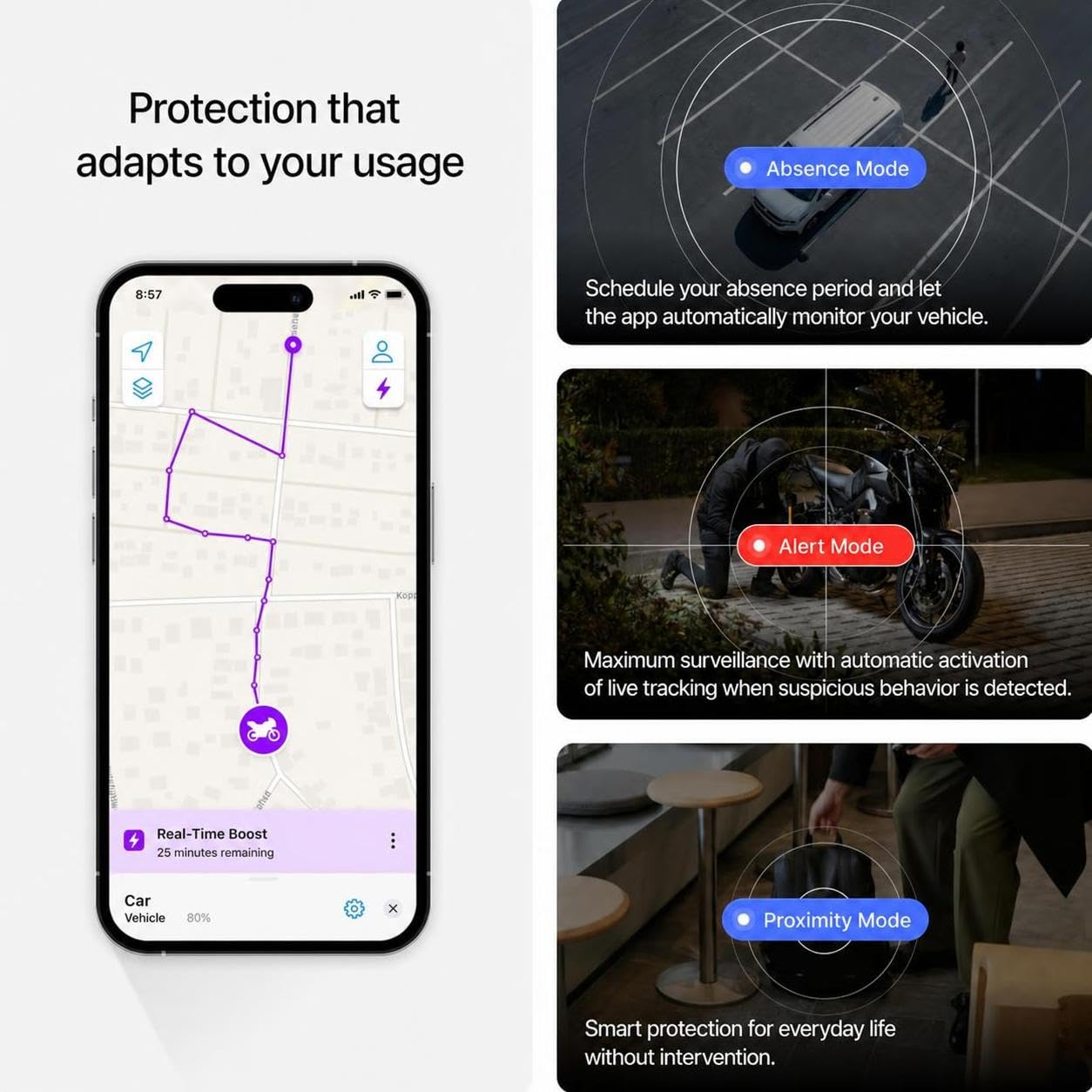 Invoxia GPS Tracker Pro MAX - hasta 6 Meses de autonomía