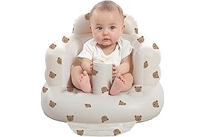 Infantile Inflatable Baby Seat for Easy Sitting and Feeding