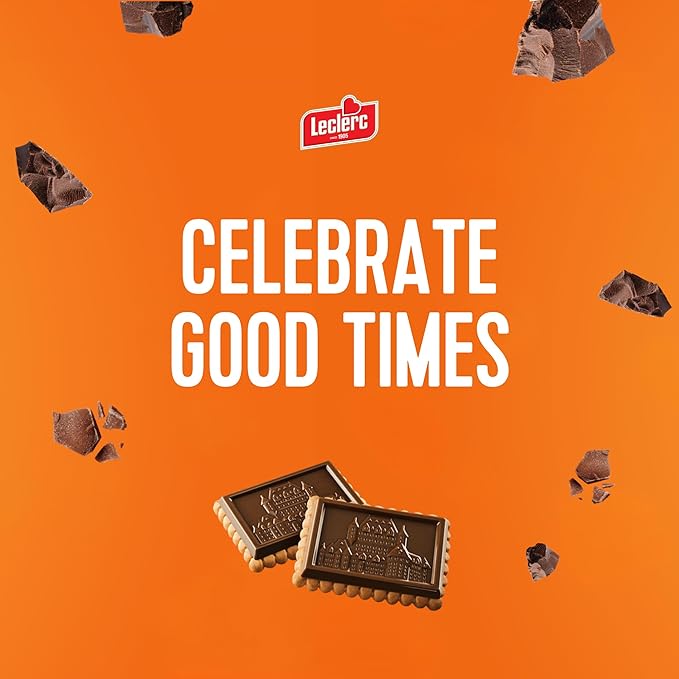 Leclerc Galletas de Mantequilla con Chocolate Oscuro 70% miniatura 8