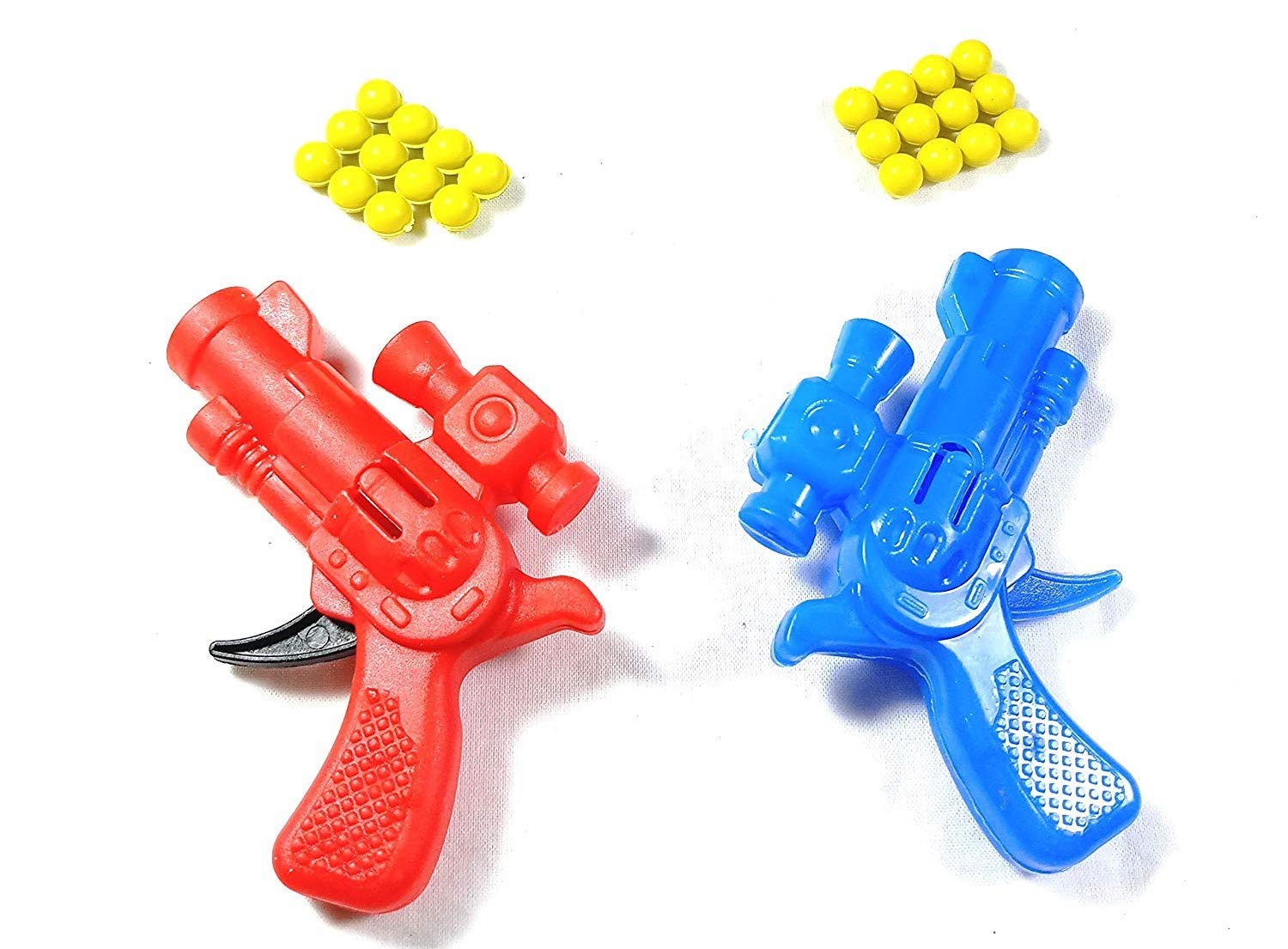 MJ Ragav Toy Small Gun with 6Mm Plastic Bb Bullets (Pack of 2) Amazon