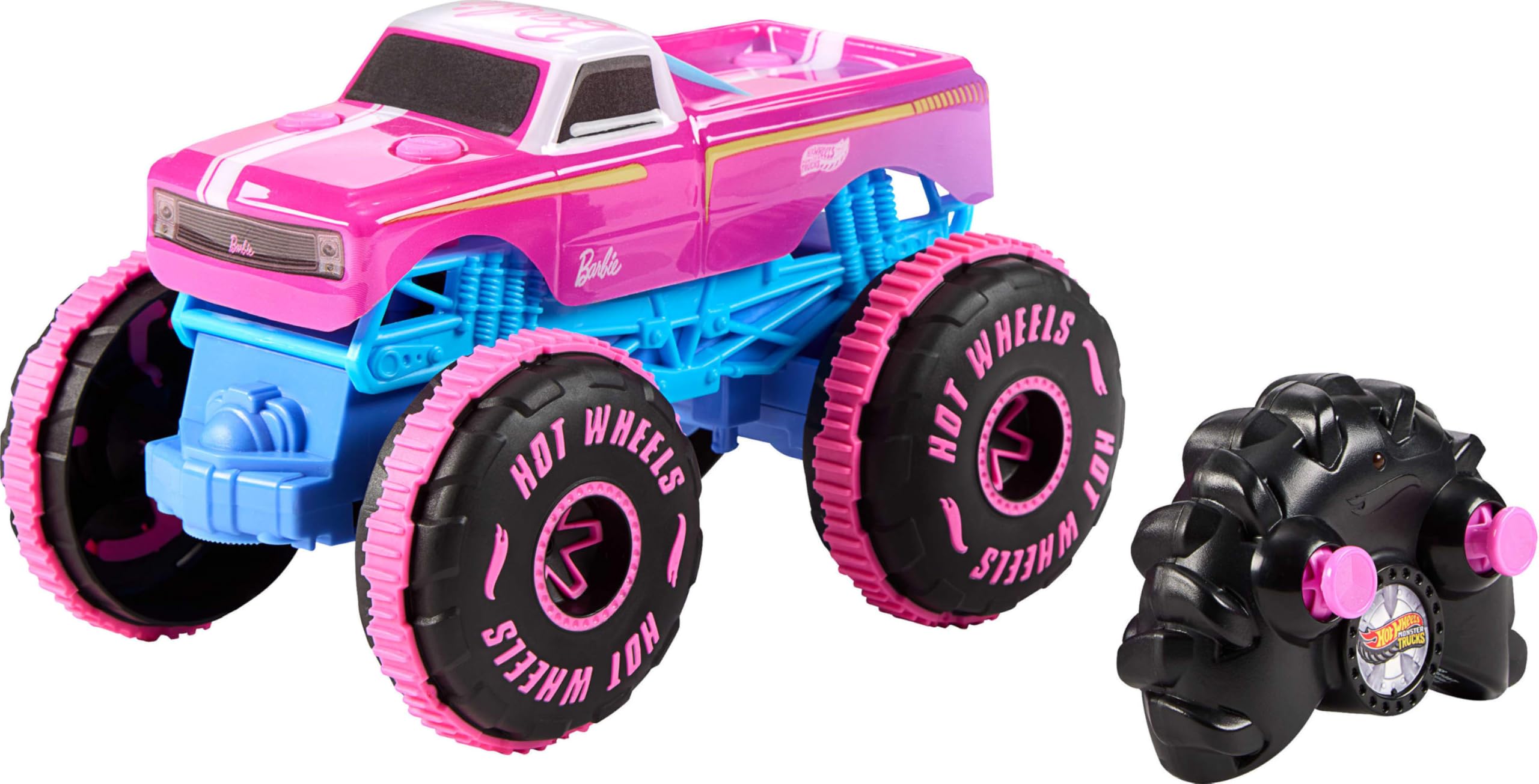 Hot Wheels Monster Trucks Barbie R/C 1:24