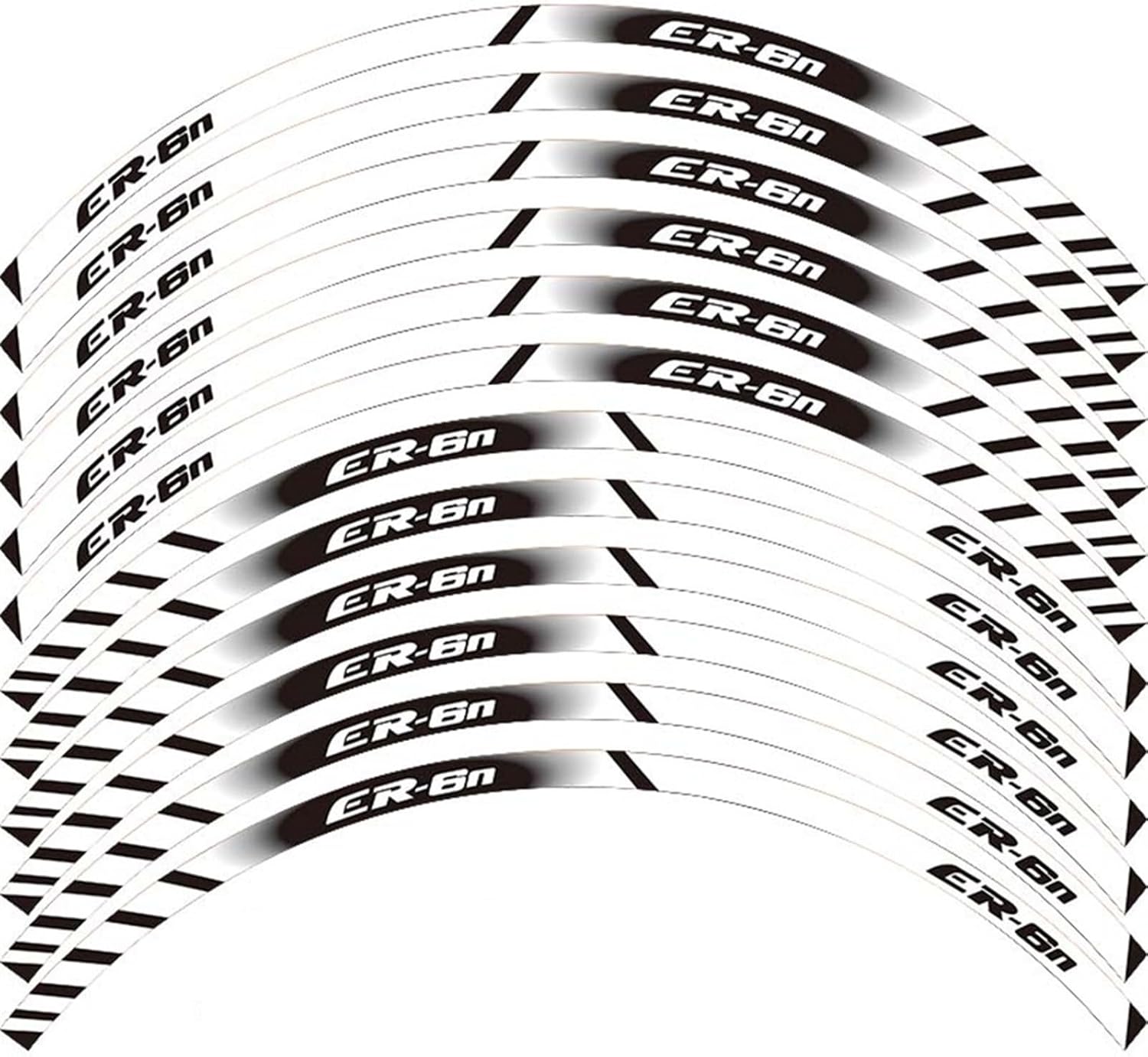 for for ER-6N for ER6N Motorcycle Decal Decorative Stripe(4)