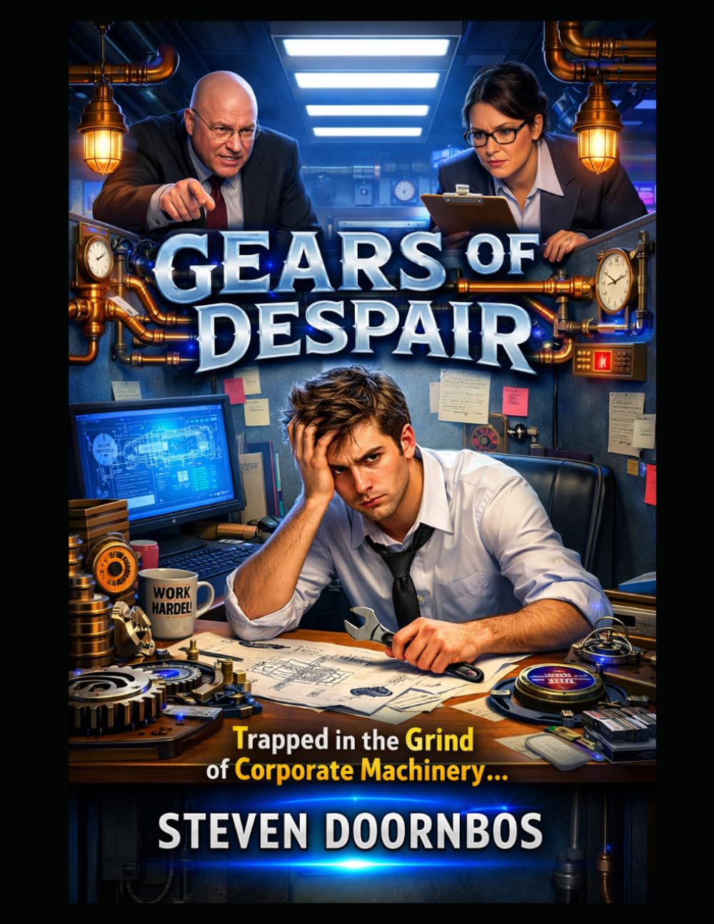THE GEARS OF DESPAIR. Trapped in the Grind of Corporate Machinery.: A Psychological Sci-Fi Thriller About Control, Freedom, and the Cost of Thinking for yourself.