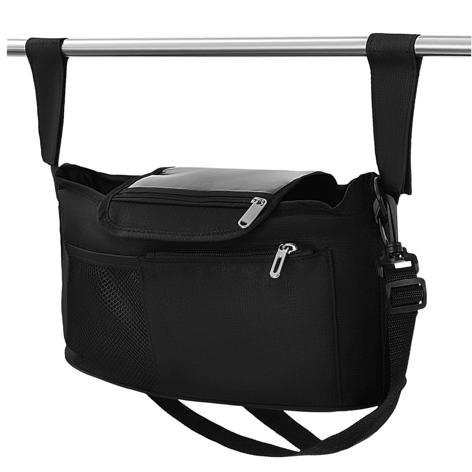 BESTonZON Borsa Organizer Per Passeggino Portabicchieri Per Passeggino Accessori Per Organizer Per Neonati Borsa Portaoggetti Per Carrozzina E Passeggino