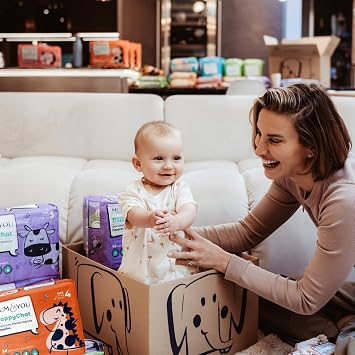 Mum & You Eco Friendly Baby Nappies, Size 3 nappies (4-9 KG), 42 Count, Dermatologically Tested nappy with 12-Hr Leak Protection with Wetness Indicator, Rash-Free baby diapers,Day & Night Time Nappies
