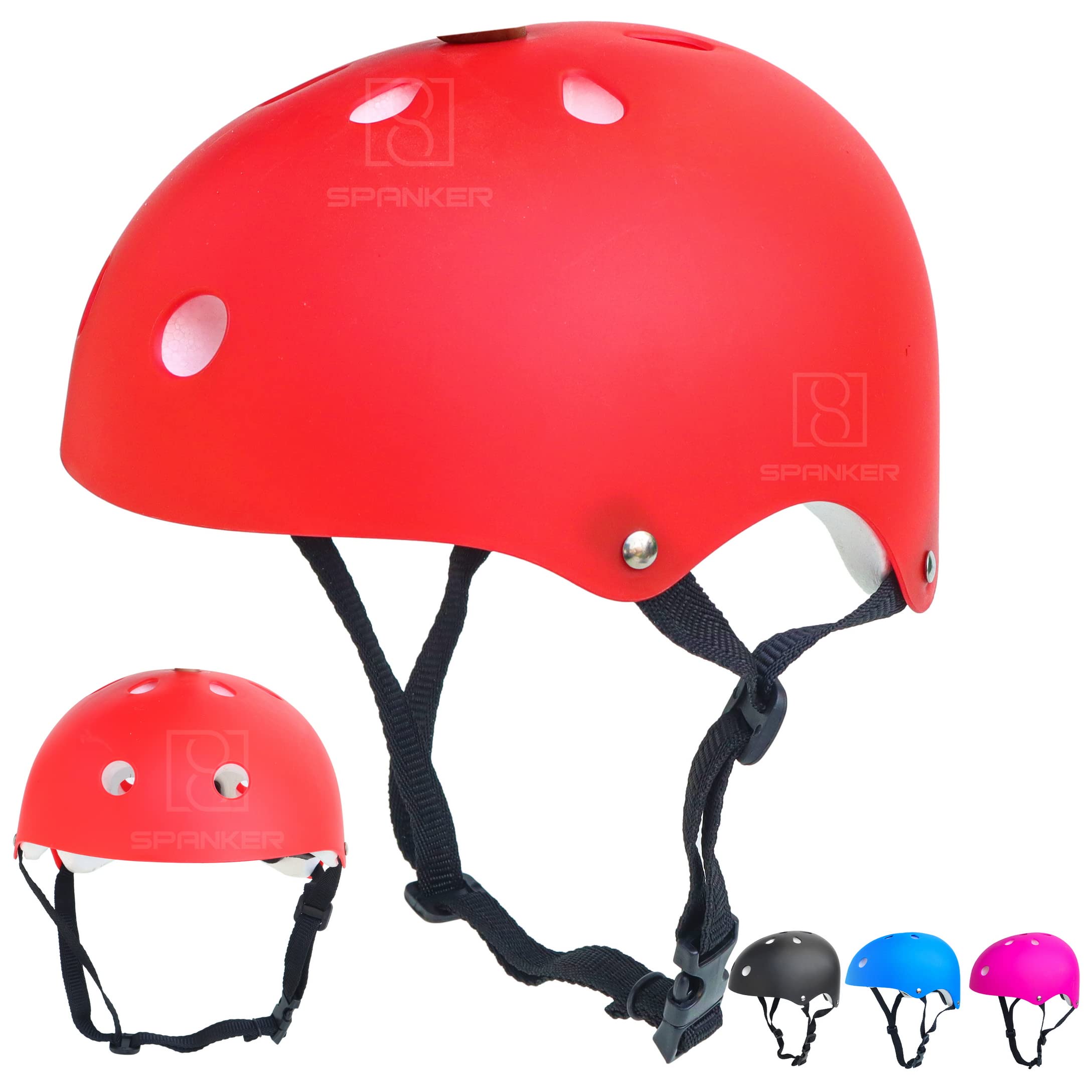 Toyshine Kids Bike Helmet with Tough and Lightweight Shell, Road Cycling, Sports, Skating Helmets with Adjustable - Black SSTP (B09JZT4Z1S) Amazon Price History, Amazon Price Tracker