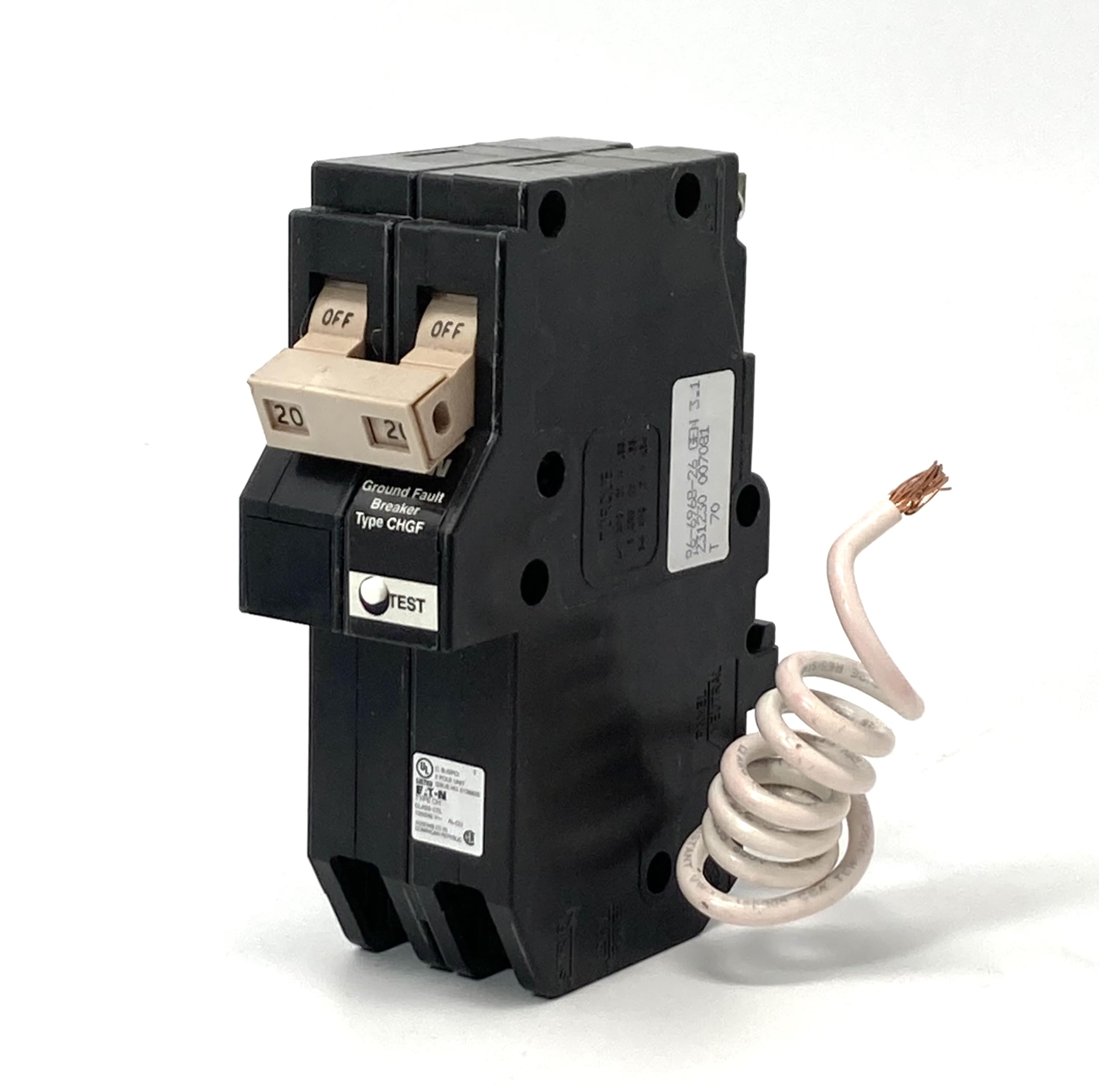 CHV Eaton CHV CHN220GF 2P 20A CB